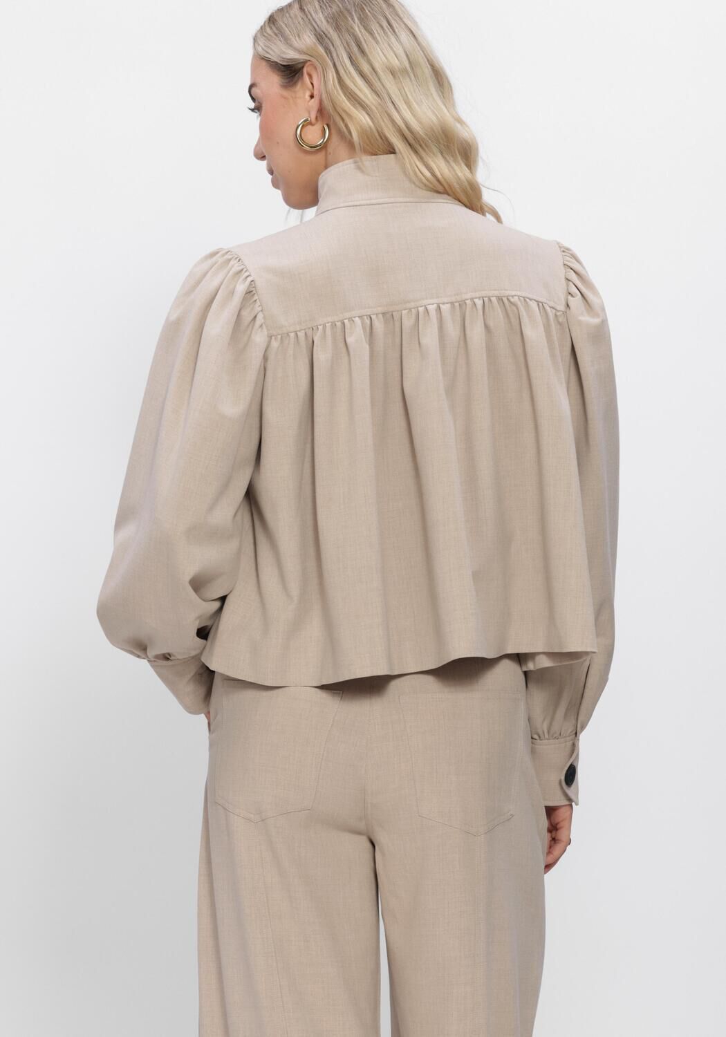 Beige SECOND FEMALE Jack ZOIE JACKET - large