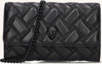 Schwarze KURT GEIGER LONDON Umhängetasche KENSINGTON CHAIN WALLET D - medium