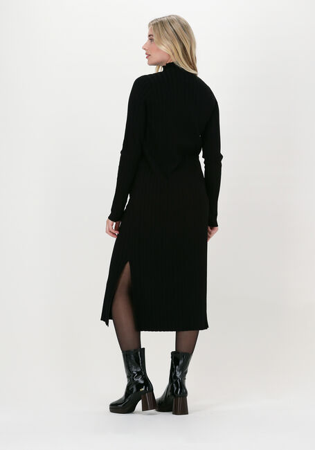 Schwarze NEO NOIR Midikleid GABY KNIT DRESS - large