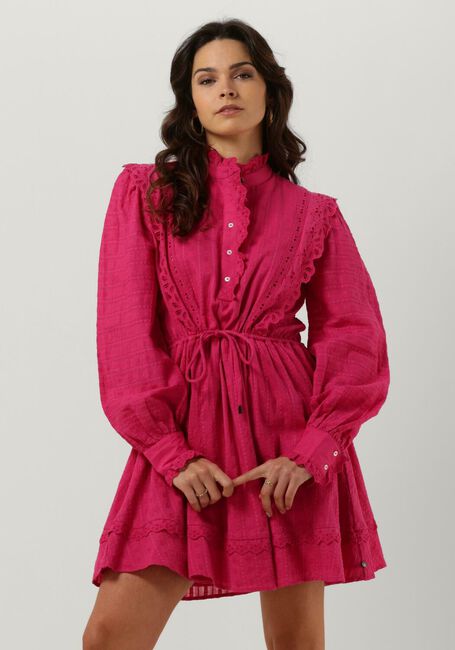 Rosane SCOTCH & SODA Minikleid MINI SHIRT DRESS WITH LACE DETAIL IN ORGANIC COTTON - large