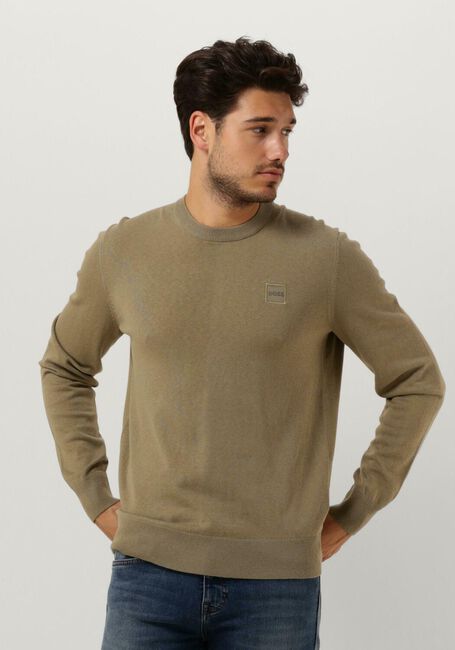 Olive BOSS Pullover KANOVANO - large