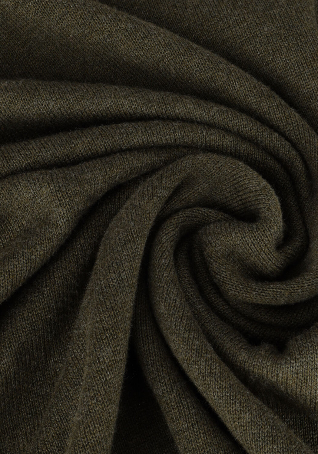 Dunkelgr&uuml;n ANERKJENDT Pullover AKSAIL COTTON SILK KNIT - large