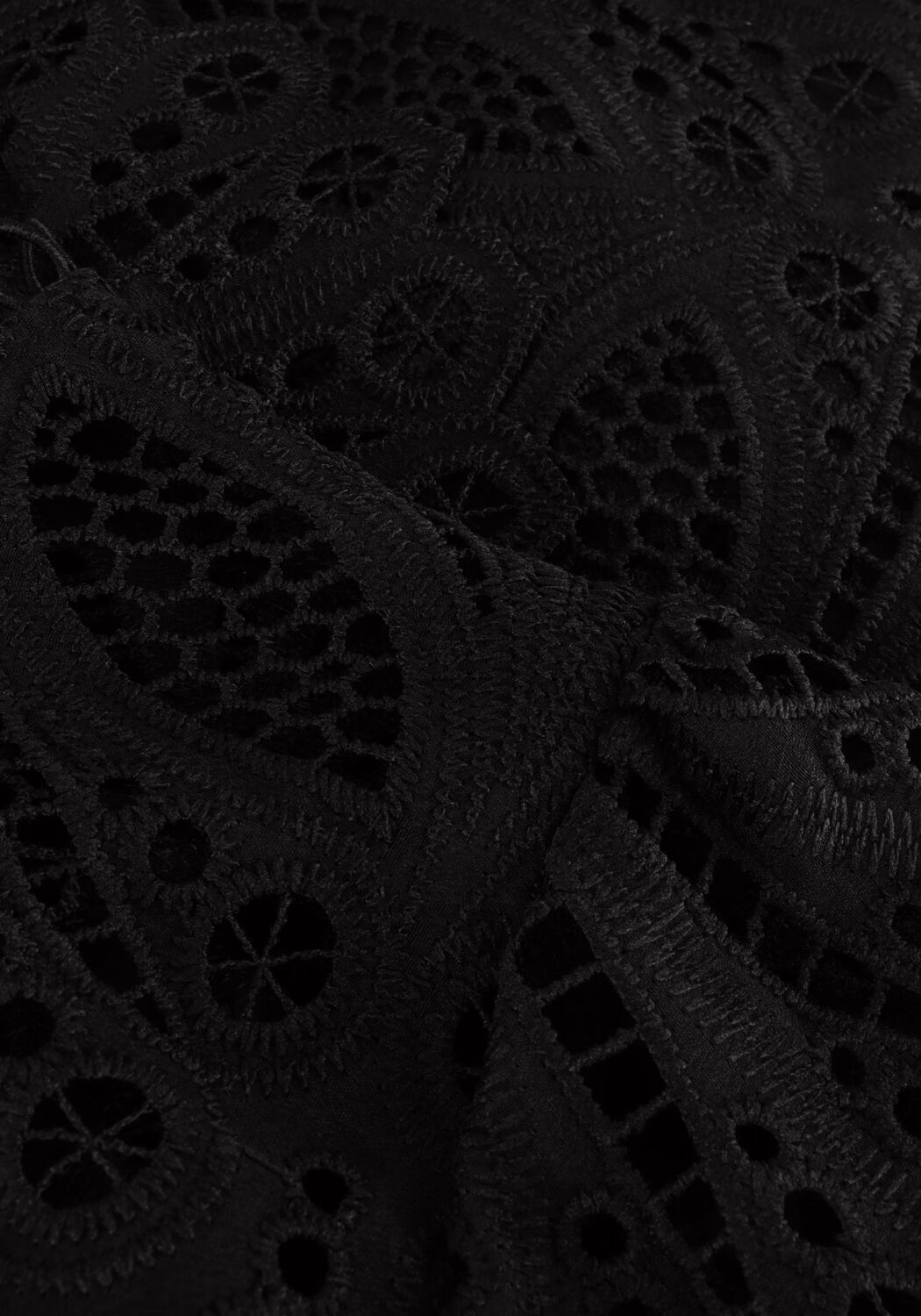 Schwarze NEO NOIR Blusen ADELA EMBROIDERY BLOUSE - large
