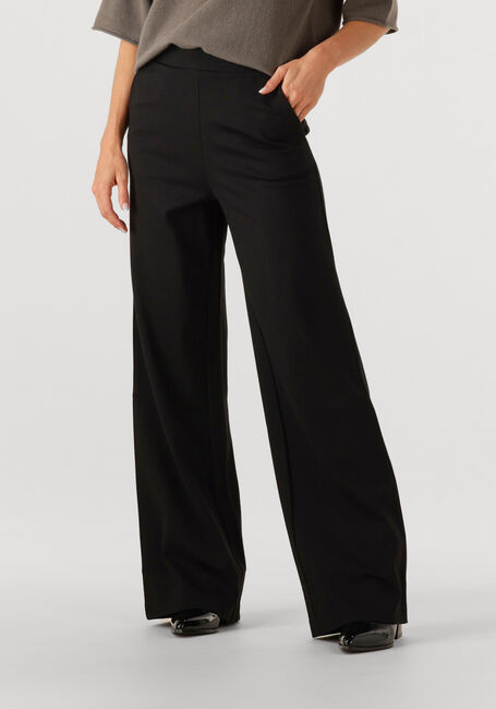 Schwarze KNIT-TED Weite Hose FLORE - large
