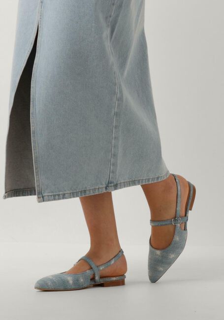 Blaue NOTRE-V Slingbacks VK1047 - large