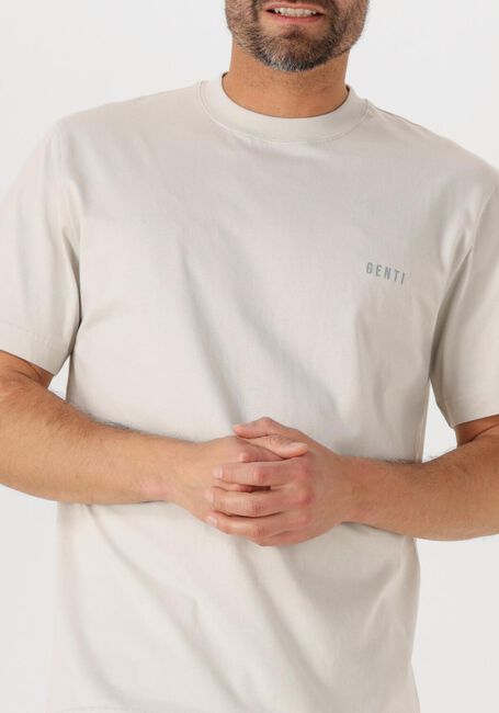 Weiße GENTI T-shirt T-SHIRT SS J2042-1223 - large