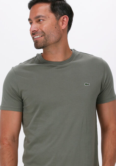 Olive LACOSTE T-shirt 1HT1 MEN'S TEE-SHIRT 1121 - large