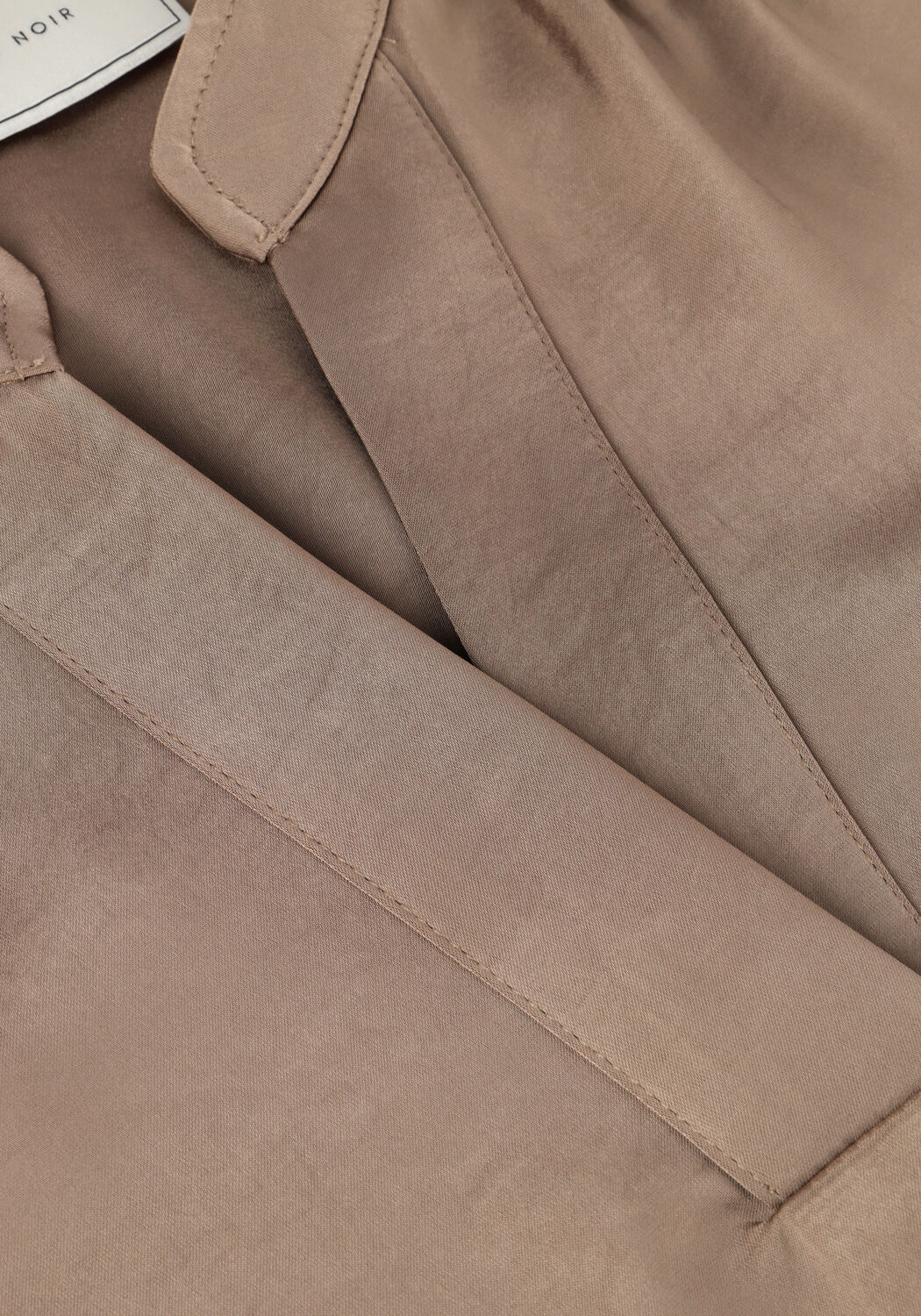 Taupe NEO NOIR Blusen ROELLA HEAVY SATEEN BLOUSE - large