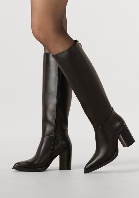 Schwarze FRED DE LA BRETONIERE Hohe Stiefel GRUNCE TUBE - large