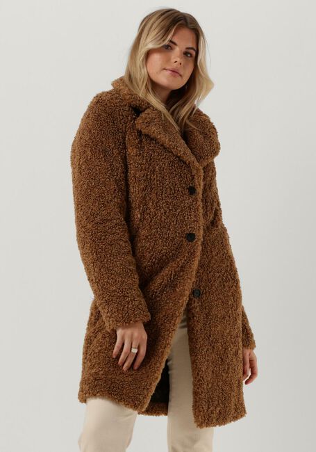 Camelfarbene GIACOMO THE JACKET Fake-Fur-Jack 6612576 - large