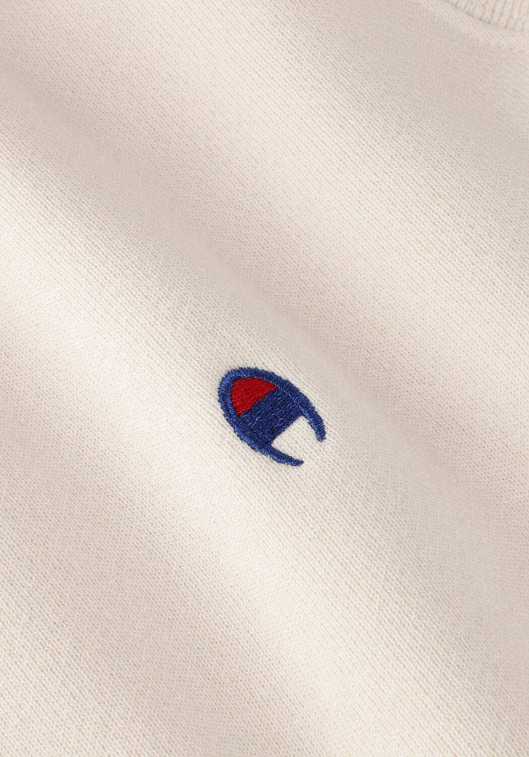 Beige CHAMPION Sweatshirt CREWNECK SWEATSHIRT - large