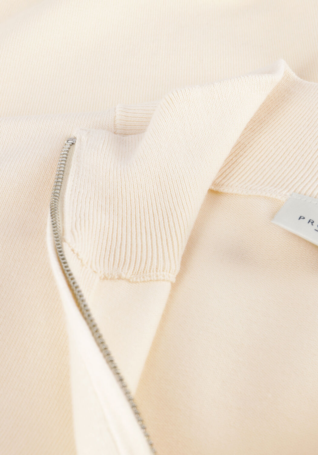 Wei&szlig;e PROFUOMO Pullover HALF ZIP LUXURY BASIC - large