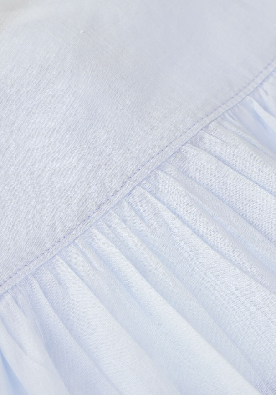 Hellblau SCOTCH & SODA Blusen SHIRT WITH PIN TUCK YOKE AND GATHERING - large