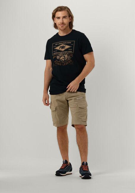 Beige PME LEGEND Kurze Hose NORDROP CARGO SHORTS STRETCH TWILL - large