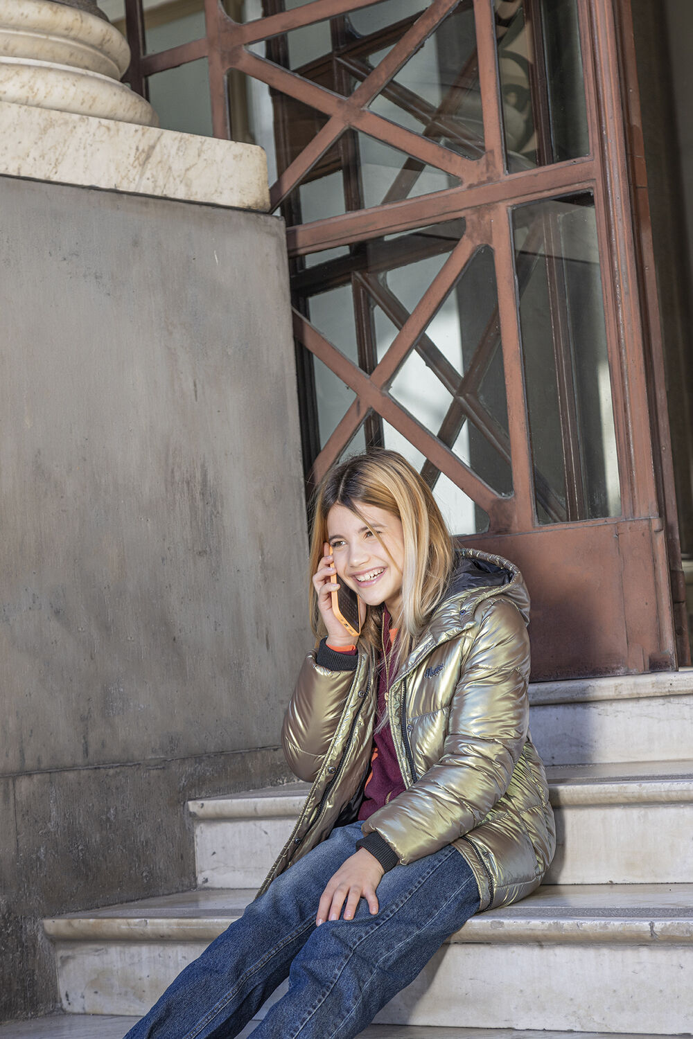 Goldfarbene VINGINO Wattierte Jack TELISSA - large