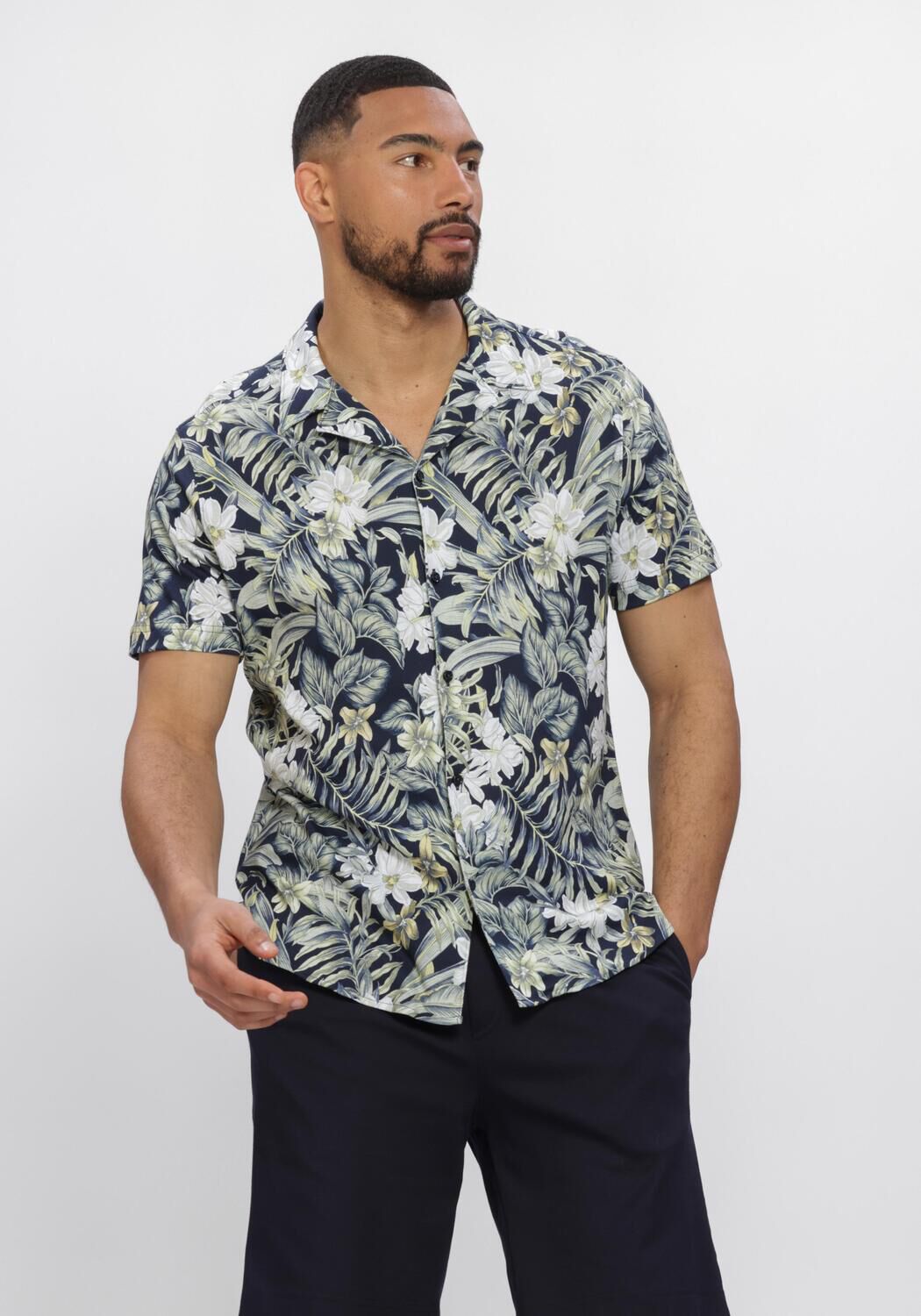 Gr&uuml;ne DESOTO Casual-Oberhemd CASUAL LIDO 1/2 - large