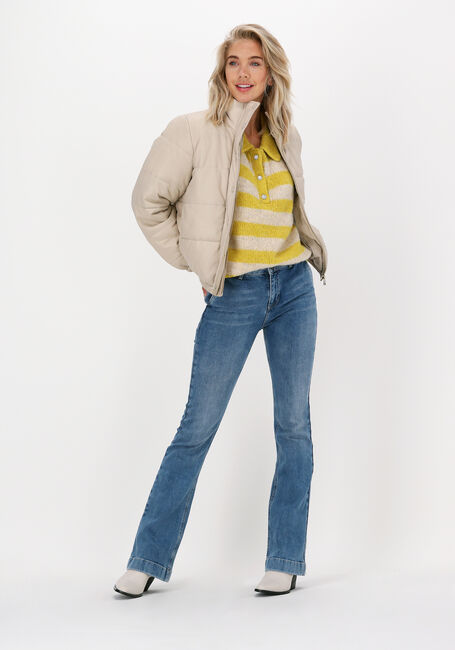 Wei&szlig;e GOOSECRAFT Wattierte Jack GCC CHARLIE PUFFER - large