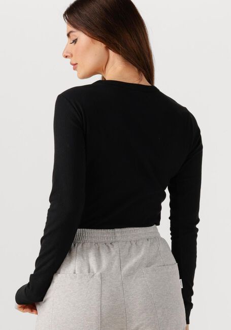 Schwarze PENN & INK Tops & T-shirts LONGSLEEVE W25F1745 - large