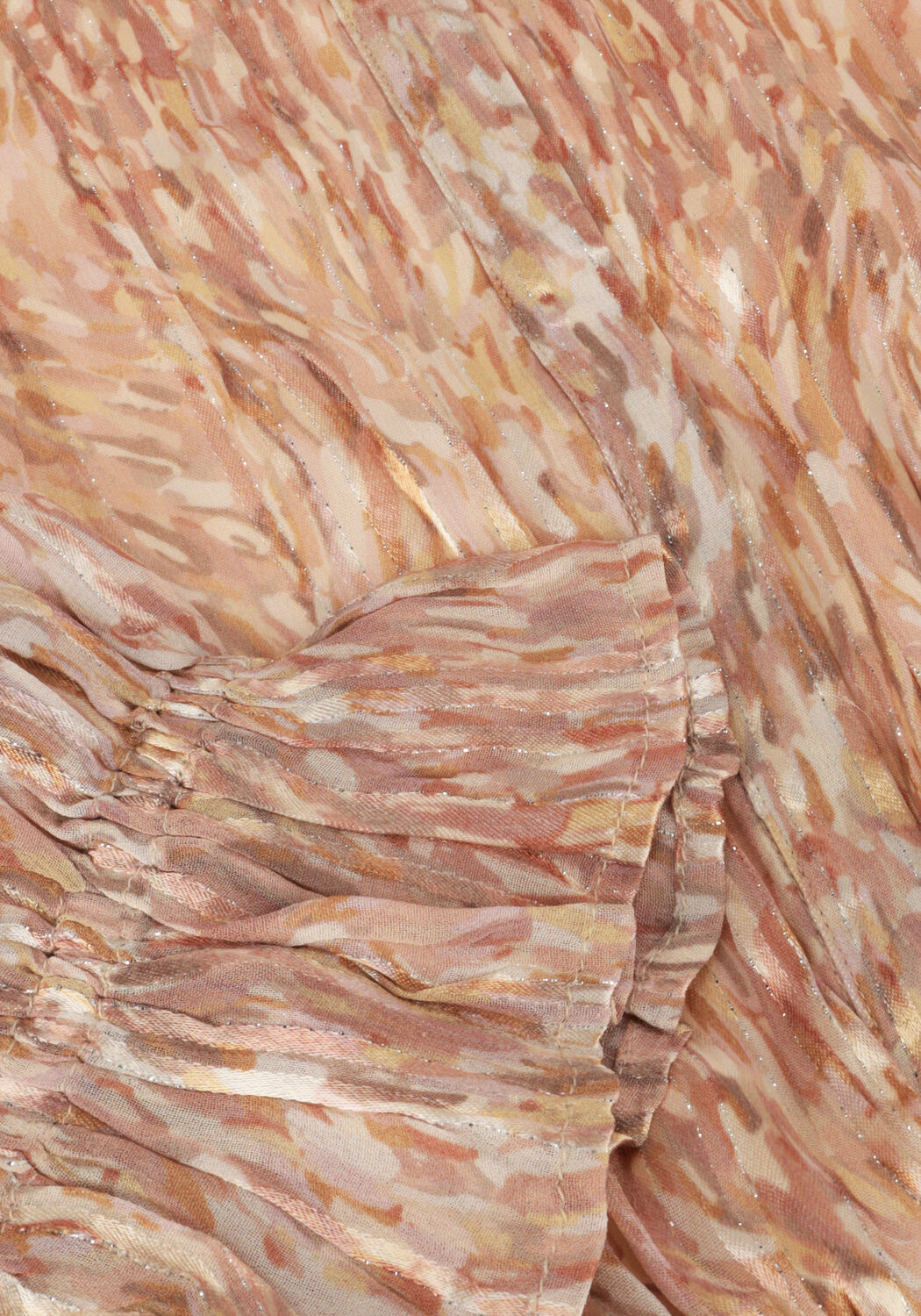 Mehrfarbige/Bunte NOTRE-V Maxikleid NV-FLEUR - large