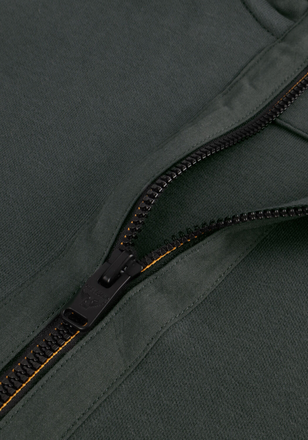 Gr&uuml;ne PME LEGEND Pullover HALF ZIP COLLAR INTERLOCK JERSEY - large