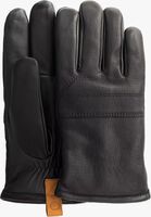 Schwarze UGG Handschuhe CASUAL LEATHER GLOVE WITH PULL - medium