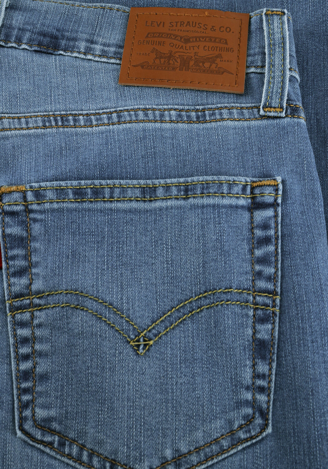 Blaue LEVI'S Wide jeans 728 HR WIDE LEG - large