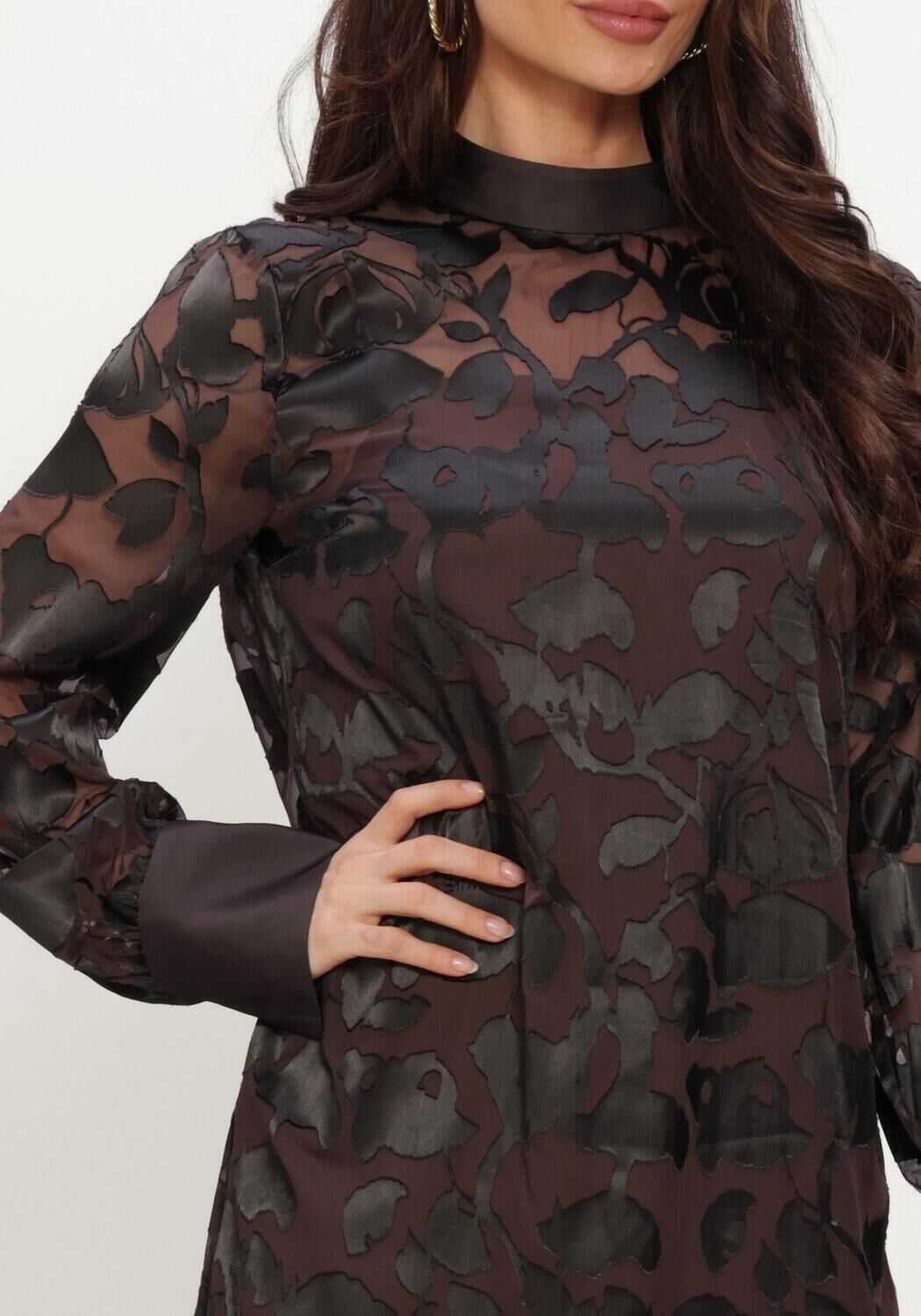Braune INWEAR Minikleid ORIONIW DRESS - large
