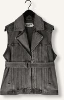 Graue COLOURFUL REBEL Gilet YALOU DENIM GILET Graue COLOURFUL REBEL Gilet YALOU DENIM GILET - medium