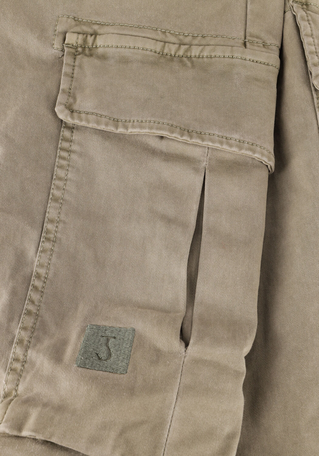 Gr&uuml;ne BUTCHER OF BLUE Cargohosen TRISTAN SLIM SATEEN CARGO - large