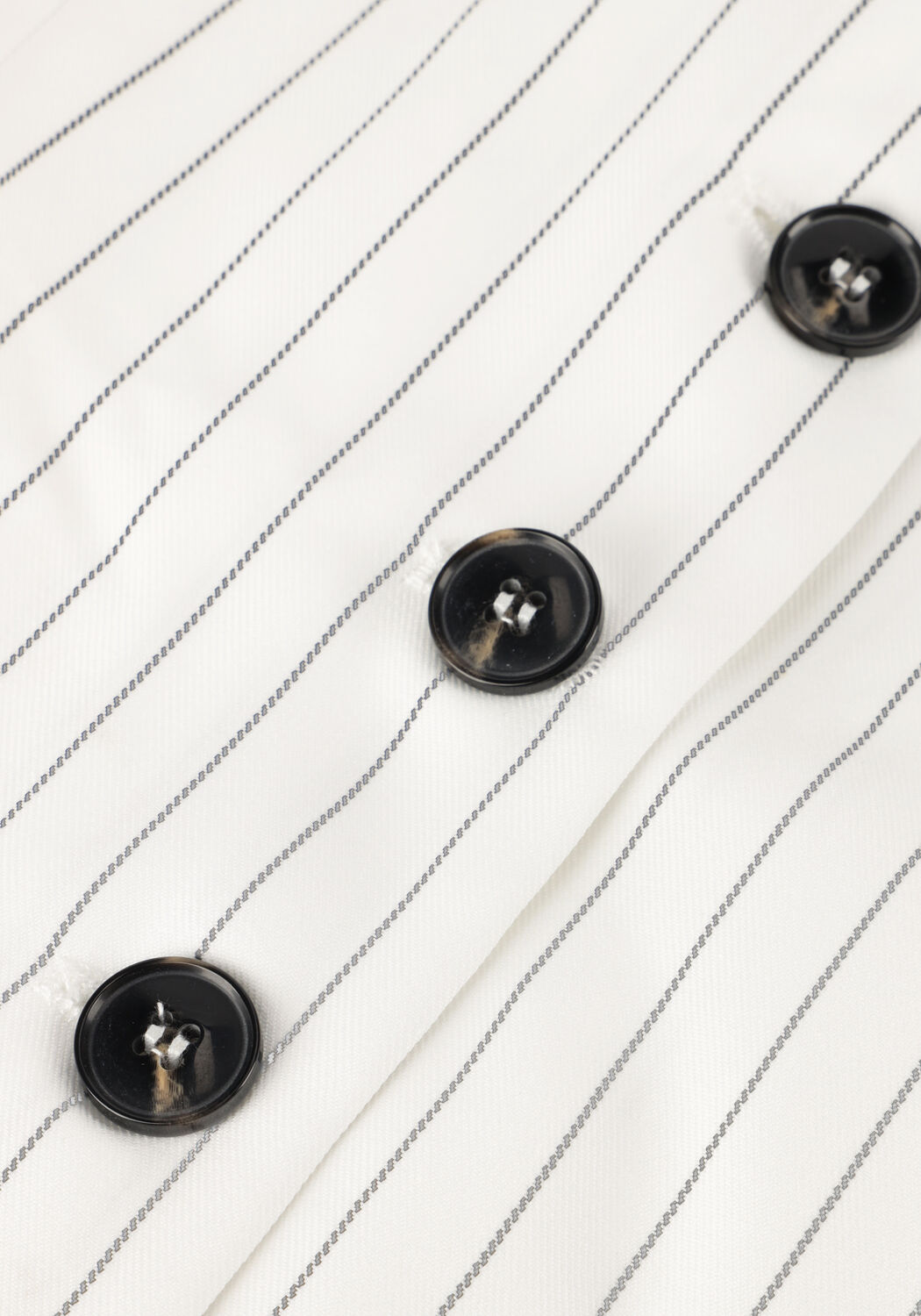 Nicht-gerade weiss NEO NOIR Gilet VENDETTA PINSTRIPE WAISTCOAT - large