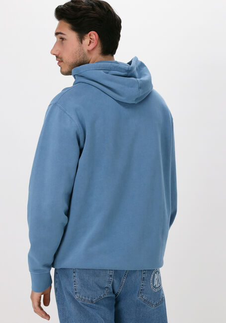 Blaue EDWIN Sweatshirt KATAKANA NATURAL HOODIE SWEAT - large