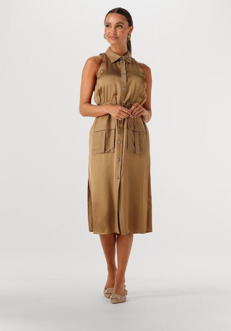 Beige TWINSET MILANO Midikleid 251TT2270 - large