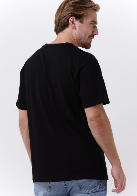 Schwarze TOMMY JEANS T-shirt TJM TOMMY BADGE TEE - large