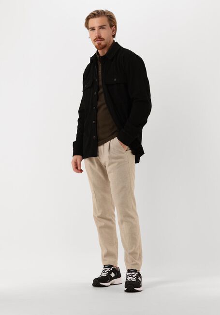 Schwarze COLOURFUL REBEL Overshirt LOGAN CORDUROY SHIRT - large