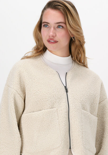 Ecru KNIT-TED Teddy-Jacke TEDDIE - large