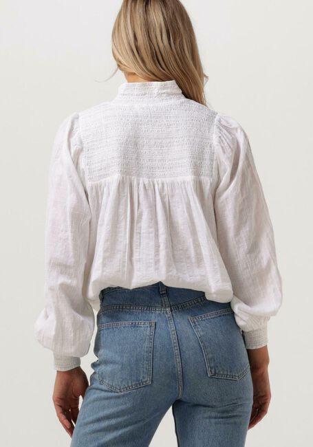 Weiße RUBY TUESDAY Blusen KAYA COLL SMOCK AND PINTUCK BLOUSE - large