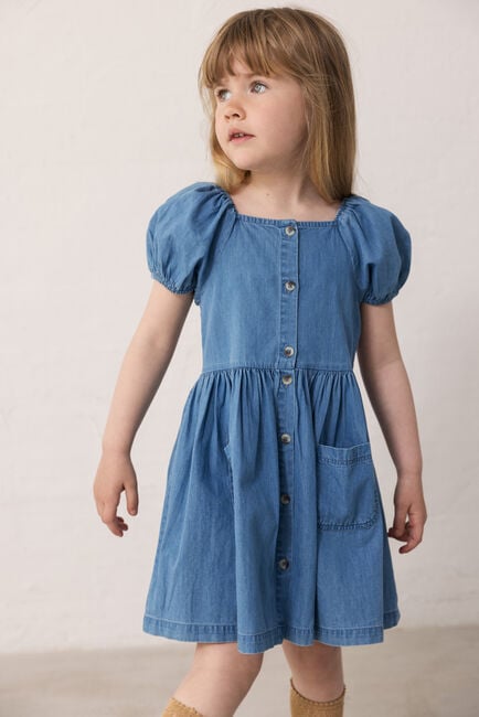 Blaue MARMAR COPENHAGEN Minikleid DAVERY - large