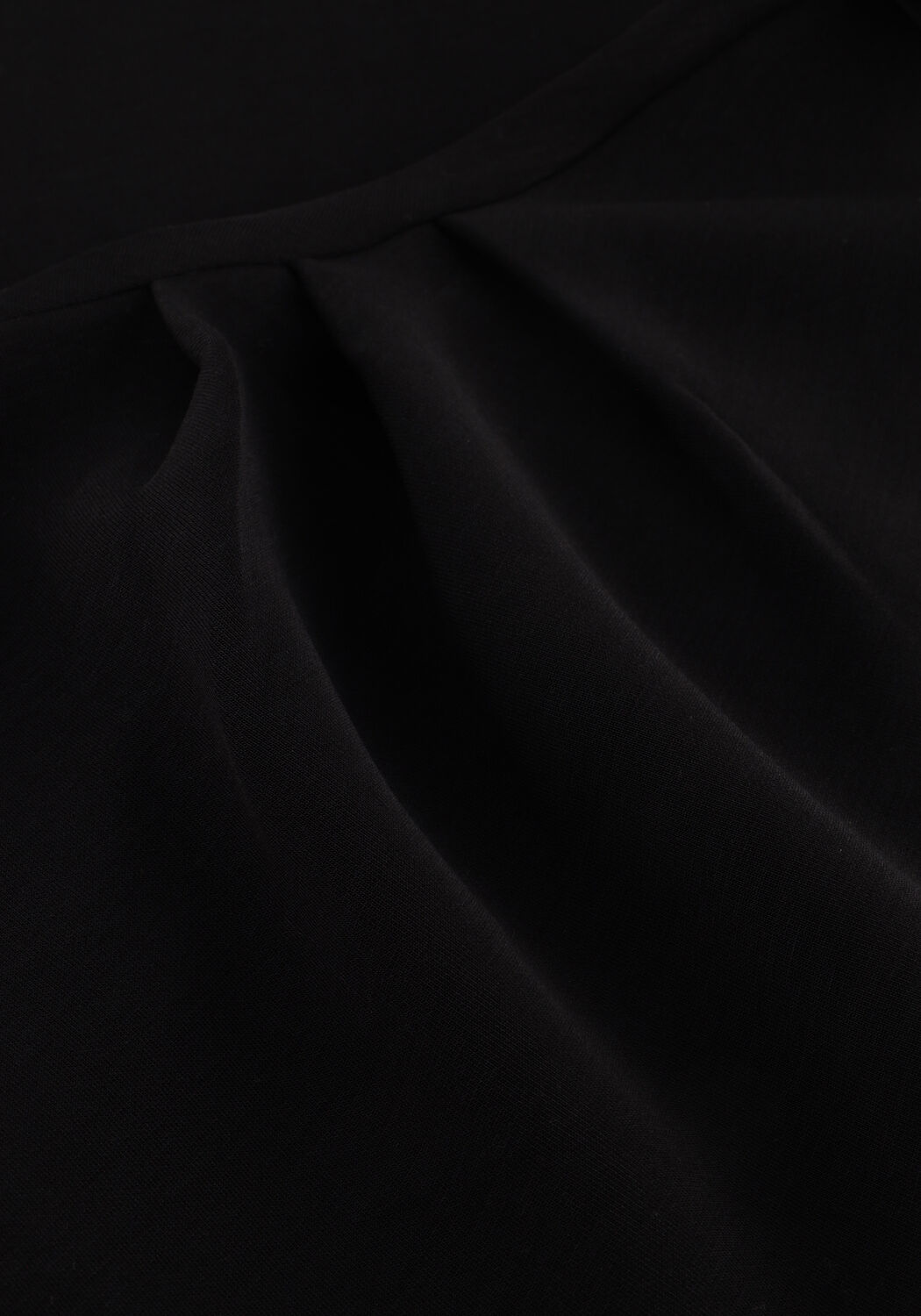 Schwarze SELECTED WOMEN Top SLFTENNY LS DRAPED TOP - large