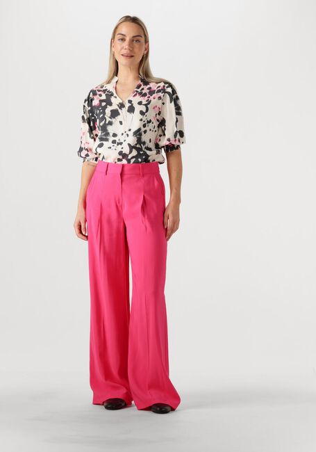 Mehrfarbige/Bunte JANSEN AMSTERDAM Blusen MANON BLOUSE WAM 199 3/4 PUFFED SLEEVE - large