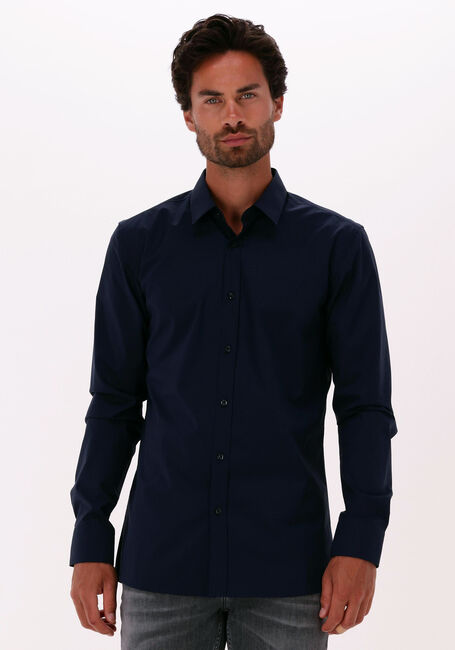 Blaue HUGO Klassisches Oberhemd ELISHA02 - large