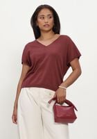 Bordeaux MINUS Top MSPEYTON BATSLEEVE KNIT T-SHIRT