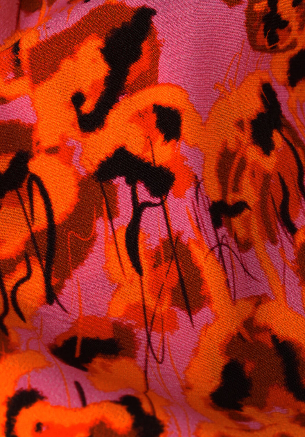 Orangene YDENCE Midikleid DRESS ALINE - large