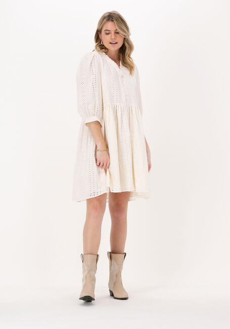 Nicht-gerade weiss OBJECT Minikleid OBJVIOLETTA 3/4 SHORT DRESS - large