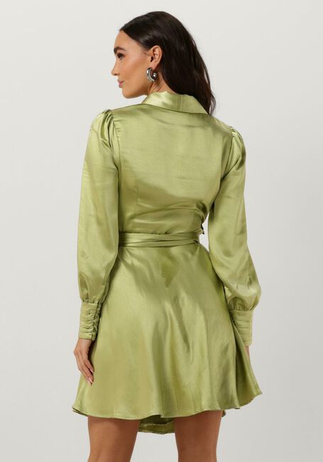 Grüne NOTRE-V Minikleid NV-DORIS SATIN DRESS - large