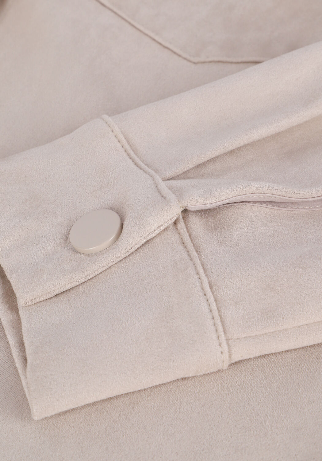 Sand SIMPLE Blusen WOVEN SHACKET - large