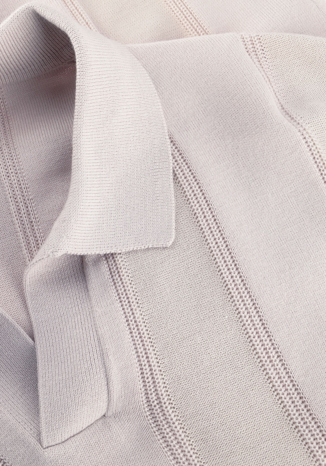 Beige GENTILUOMO Polo-Shirt POLO NO BUTTONS SS - large