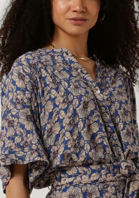 Blaue BY-BAR Blusen BO TROPICO BLOUSE - large