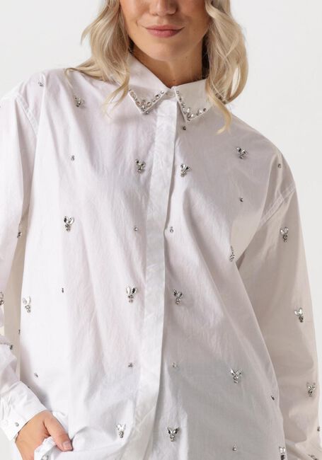 Weiße COPENHAGEN MUSE Blusen CMVATAN-SHIRT - large