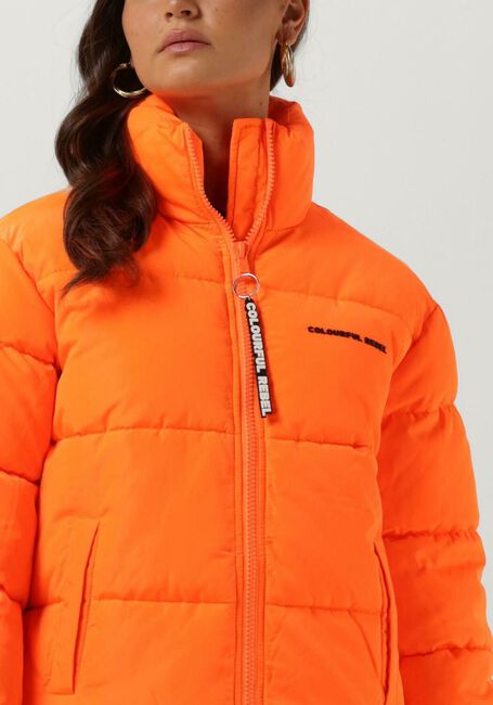 Orangene COLOURFUL REBEL Wattierte Jack FIONA PUFFER JACKET - large