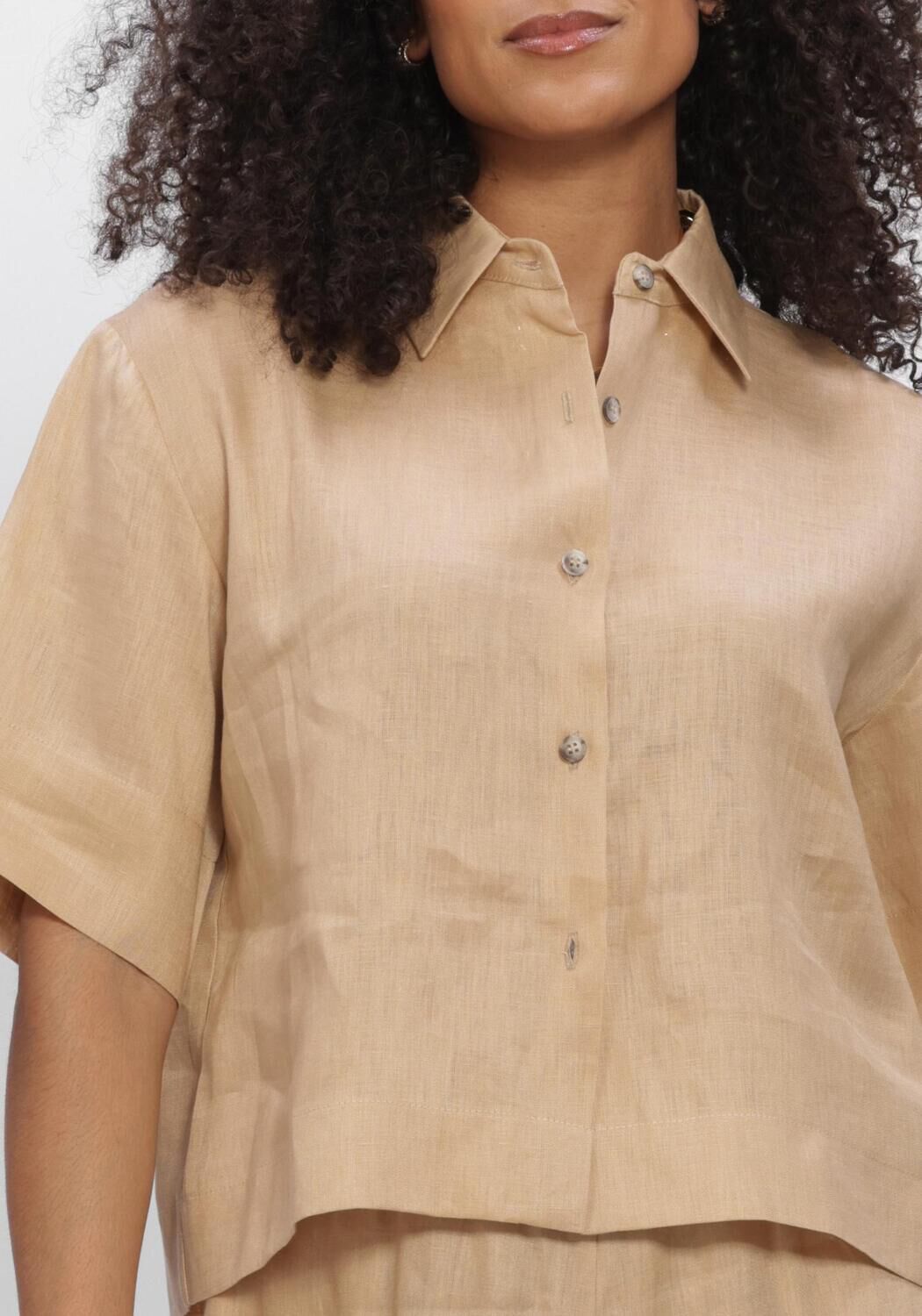 Beige GREEK ARCHAIC KORI Blusen S26K-1005032 - large